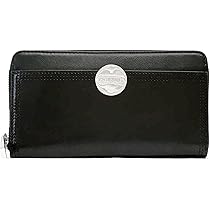 DIESEL  ディーゼル　レザー　ブラック　長財布　ラウンドファスナー　リング Brandol / DIESEL ディーゼル ラウンドファスナー長財布 シープ