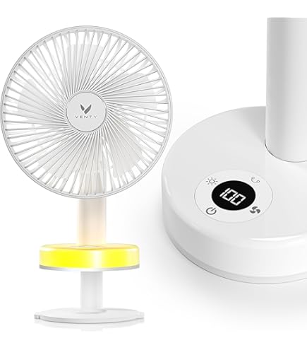 Bell Howell MY FOLDAWAY FAN Rechargeable Fan Ultra Lightweight Portable Compact Extendable To 4 Feet High With 3 Speed Modes As Seen On TV (6 - View #10