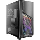 Antec、ARGBファン3基、強化ガラスパネル搭載冷却型ミドルタワーPCケース「DP502 FLUX」 ブラック