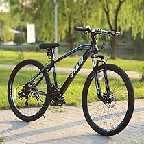 Amazon | マウンテンバイク 自転車 超軽量アルミフレーム シマノ製21段