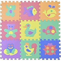 NineLeaf マット9枚セット 50cm角 25mm厚 g136095]【9枚セット】 Kuros ジョイントマット フロアマット