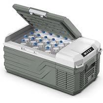 Amazon.co.jp: Alpicool 車載冷蔵庫 15L ポータブル冷蔵庫 急速冷凍 
