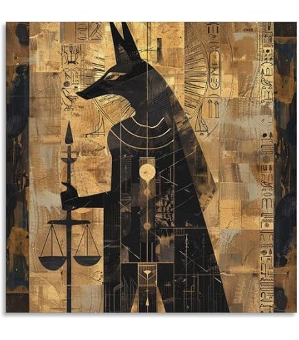 Amazon.co.jp: 古代エジプトパピルスHieroglyphics図アートプリント