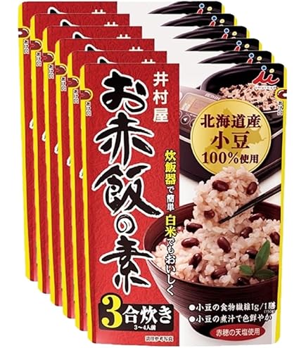 赤飯 〈新品未開封〉 Amazon.co.jp: 井村屋 お赤飯の素 230g×12袋 : 食品・飲料・お酒