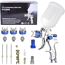 Amazon.co.jp: スプレーガン HVLP 塗装スプレーガン 使い捨て