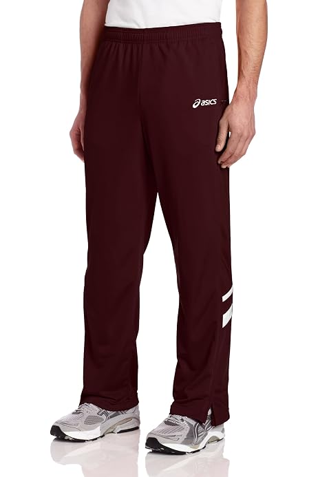 asics men's woven track pant