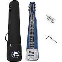 Rogueラップスチールギター Rogue RLS-1 Lap Steel Guitar With Stand and Gig Bag Metallic