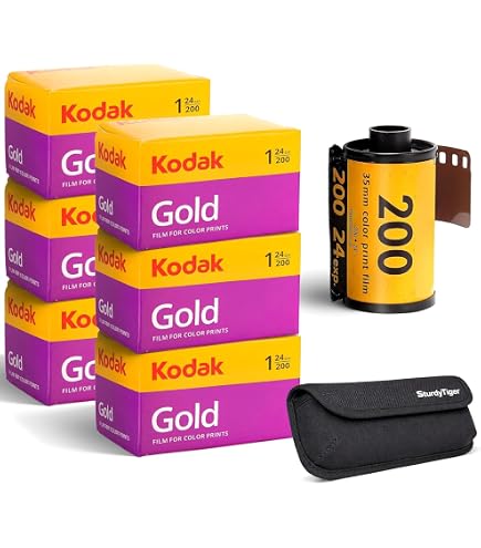 Amazon.co.jp: Kodak Gold 200 35mm Film Set, 6 Rolls (2x3 Pack) 36