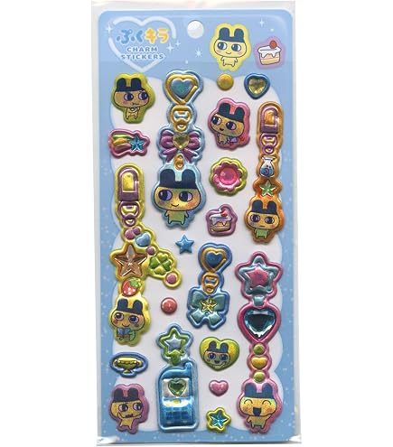 Amazon | ぷくキラチャームステッカー【サンリオキャラクターズ