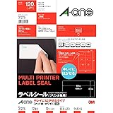 エーワン ラベルシール キレイにはがせる A4 12面 表示用 10シート 31275