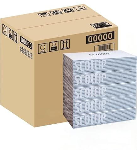 Amazon.co.jp: ティッシュ 400枚(200組) 60箱 スコッティ ホワイト