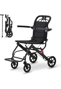 Amazon | 【アイプロダクト】 コンパクト車椅子 【日本企画】【安定