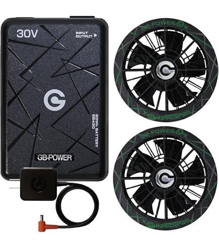 Amazon.co.jp: GB-POWER 空調ウェア用 ペルチェ ファン 一体型 GP980X