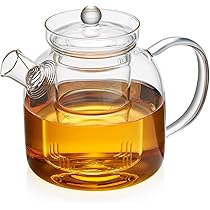 ポカロティー ティーポット 耐熱ガラス やかん 大容量 1000ml Amazon | ポカロティー ティーポット 耐熱ガラス やかん