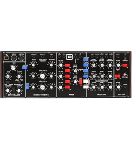 Behringer TD-3 BKアナログシンセサイザー BEHRINGERからパワフルなベースシンセサイザーTD-3が誕生いたし