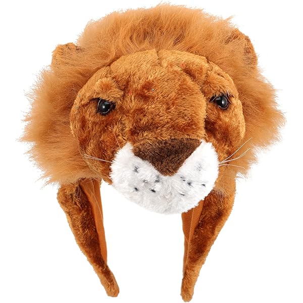 Amazon.co.jp: amaletPlay 着ぐるみ 帽子 動物 シリーズ ライオン : ホビー