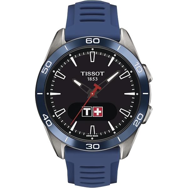 Amazon.co.jp: TISSOT T-タッチ コネクト スポーツ ブラック文字盤