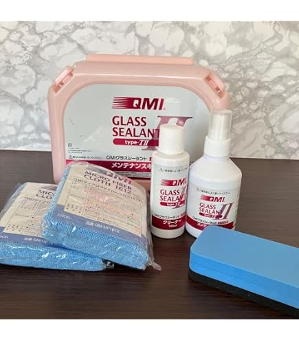 Amazon.co.jp: QMI グラスシーラント タイプT メンテナンスキット