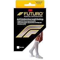 Futuro Therapeutische Kniestrümpfe mit Kompression – Offene Zehenpartie, fester Halt für müde Beine