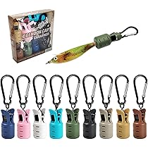 Amazon | Yemaxエギホルダー カラビナ付き 伸縮リール付キーホルダー*1