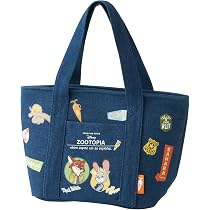 ☆美品☆ファミリ 青デニム ランチバッグ（巾着） レア 廃盤 Amazon｜スケーター(Skater) ランチバッグ 保冷 デニム トートバッグ