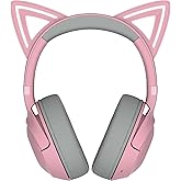Razer Kraken Kitty V2 BT Wireless Bluetooth RGB Headset with Kitty Ears, Quartz Edition