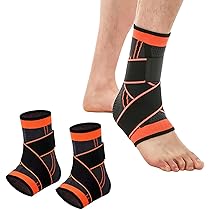 Amazon | 足首サポーター 固定 2枚セット アキレス腱 サポーター