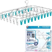 Amazon.co.jp: レック ステンレス 角ハンガー 54ピンチ (洗濯ハンガー