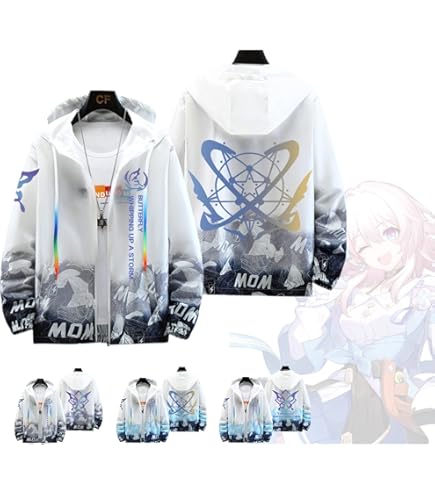 Amazon | 崩壊スターレイル ホタル 印象パーカー ジャケット 春秋服