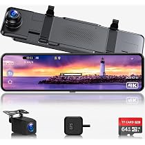 Amazon.co.jp: Changer V69 Pro ドライブレコーダー ミラー型 4K 11