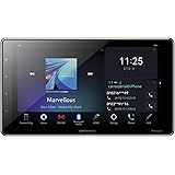Pioneer パイオニア ディスプレイオーディオ DMH-SF700 9インチ フローティング 1DIN Amazon Alexa搭載 AppleCarPlay AndroidAuto™対応 Bluetooth USB iPod iPhone AU