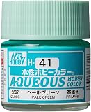 GSIクレオス 新水性ホビーカラー 光沢 ペールグリーン 基本色 10ml 模型用塗料 H41