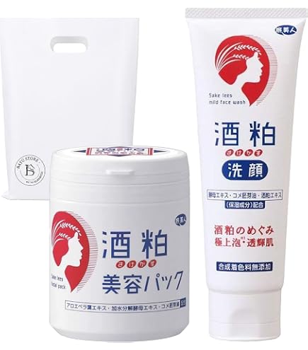 Amazon.co.jp: アズマ商事 酒粕白玉ピーリング 270g 【ストア袋入】 白