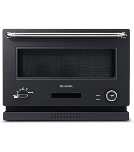Amazon | バルミューダ ザ・レンジ オーブンレンジ ブラック BALMUDA  
