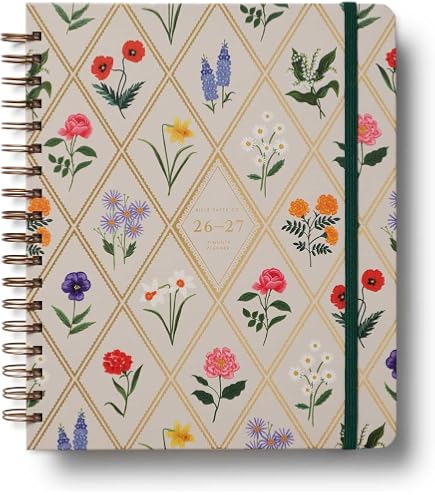 RIFLE PAPER CO. 2026 12-Month Bookbound Planner, Keep Your Plans