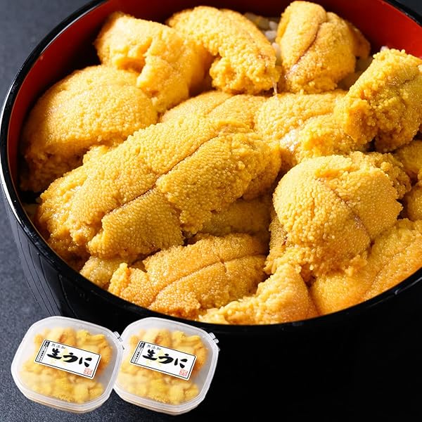 北海道産 生ウニ 100g入×4パックセット ランキング上位】無添加 極上 北海道産 キタムラサキウニ 折詰