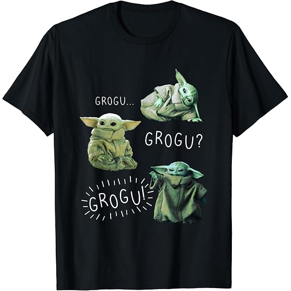 Amazon | スター・ウォーズ グローグー マンダロリアン Tシャツ | T