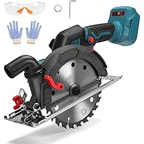 Amazon | 丸ノコ 充電式丸のこ 丸鋸コードレス 刃径165mm 最大