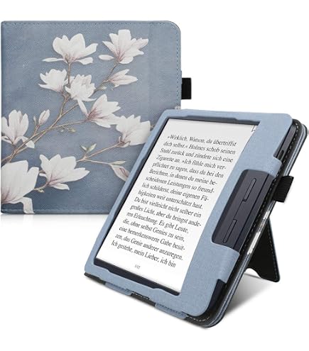 Amazon.co.jp: Kobo Libra 2 スリープカバーケース | ポピーレッド