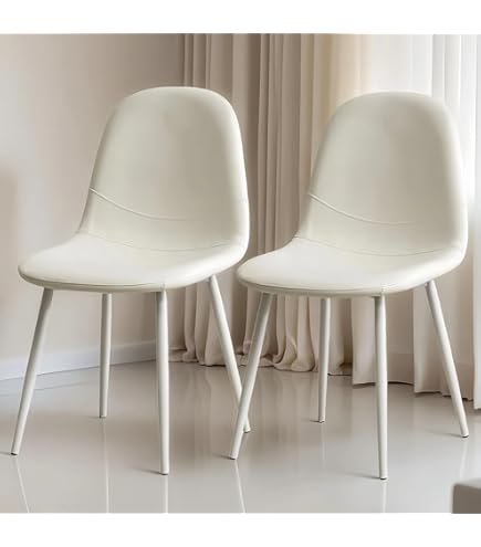 Amazon｜Chic ZONE ダイニングチェア ハイバック 2脚セット PUレザー