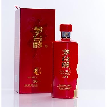Amazon.co.jp: 茅台醇2008 アルコール53度500ml 箱付 中国酒 白酒 柔和