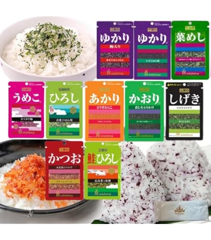 Amazon.co.jp: 三島食品 ふりかけセット ( うめこ ×2個 ゆかり