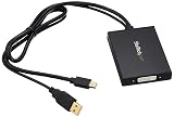 StarTech.com Mini DisplayPort - デュアルリンクDVI 変換アダプタ ブラック USBバスパワー対応 DVIアクティブディスプレイコンバータ MDP2DVID2