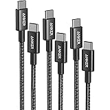 【3本セット】Anker 333 高耐久ナイロン USB-C & USB-C 2.0 100W ケーブル USB PD対応 MacBook Pro/Air iPad Pro iPad Air 4 Galaxy S20 Pixel LG 対応 (1.0
