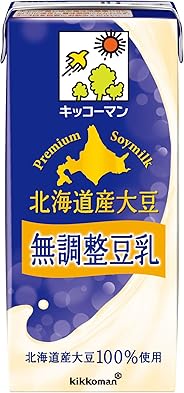 キッコーマン飲料 北海道産大豆 無調整豆乳 1L×6本