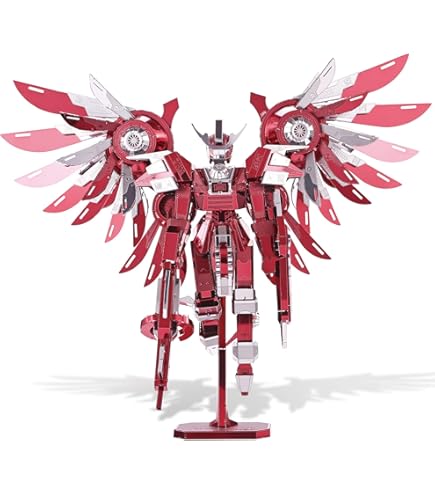 Amazon | Piececool 3Dメタルパズル メカモデルキット レッドサンダー