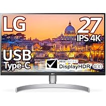 Amazon.co.jp: LG モニター ディスプレイ 27UL850-W 27インチ/4K