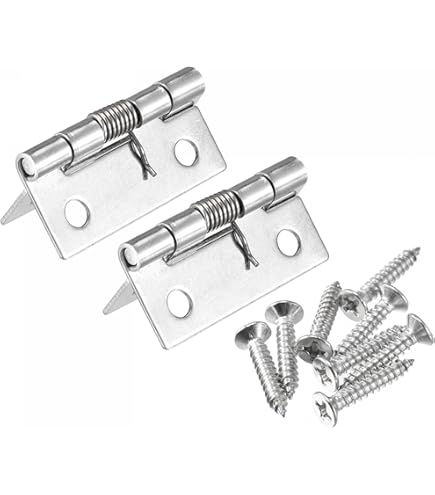 ヒツジバネ B-1046-4 ステンレス スプリング付蝶番 | TAKIGEN | タキゲン