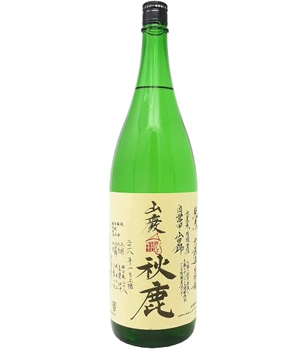 Amazon.co.jp: 秋鹿 (あきしか) 純米吟醸 超辛口 1.8L : 食品・飲料・お酒