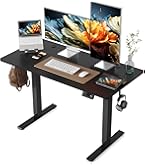 Amazon | FEZIBO 電動 昇降デスク スタンディングデスク 幅120cm 奥行